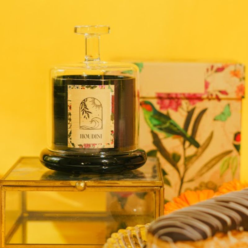Houdini Bell Jar Candle