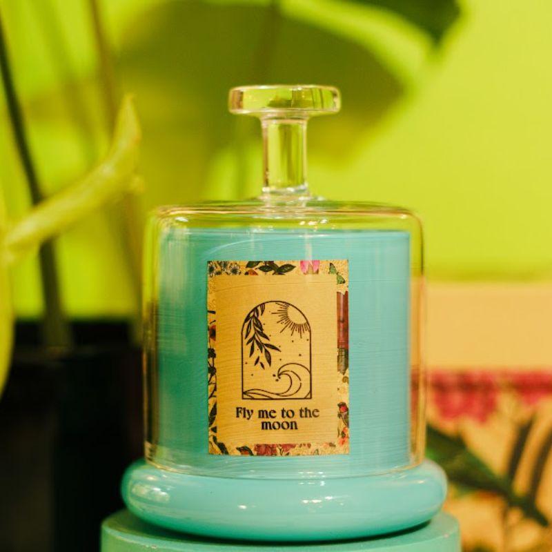Fly Me To The Moon Bell Jar Candle