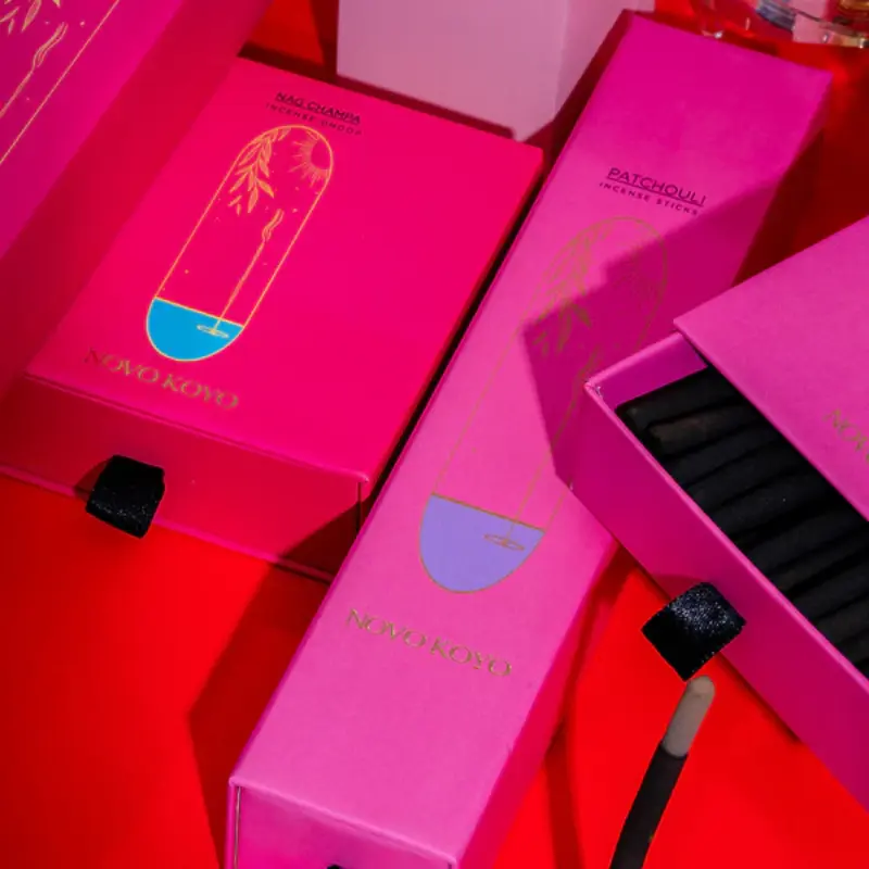 Agarbatti | Incense Sticks | Charcoal Free | Nag Champa | 70 Sticks & Wooden Star